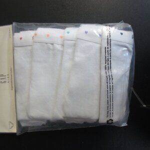 GAP KIDS GIRLS 5 PIECE HEART BIKINI UNDERWEAR - LARGE SIZE 10